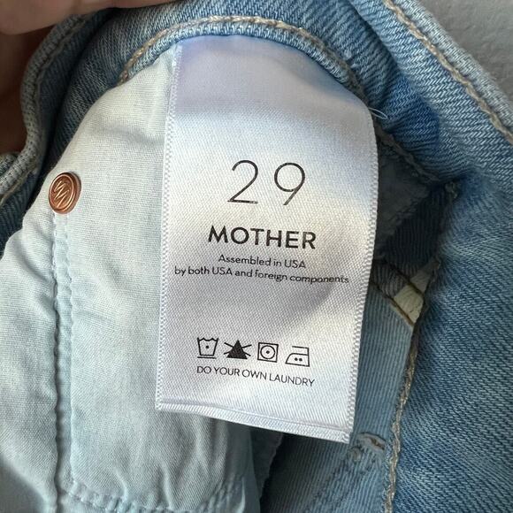 MOTHER The Insider Crop Step Chew in Mentally Elsewhere Size 29 - Picture 6 of 8